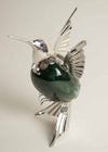 Verdant Hummingbird Sculpture
