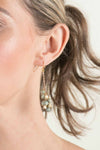 Achira Drop Earrings in Ether