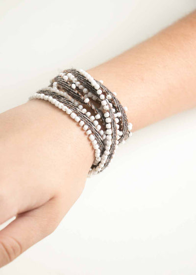 Drops of Moonlight Wrap Bracelet