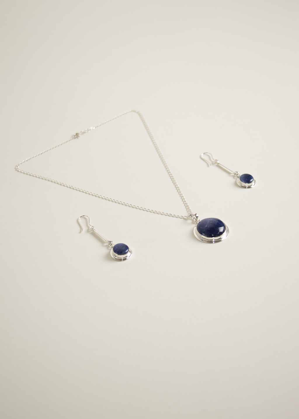 Starry Night Necklace and Earring Set