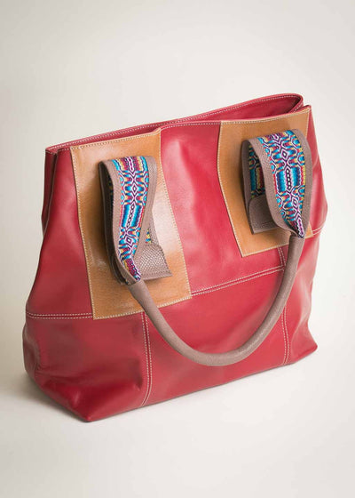 Valentina Bag with Multi-Color Faja