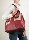 Valentina Bag with Red-White Faja