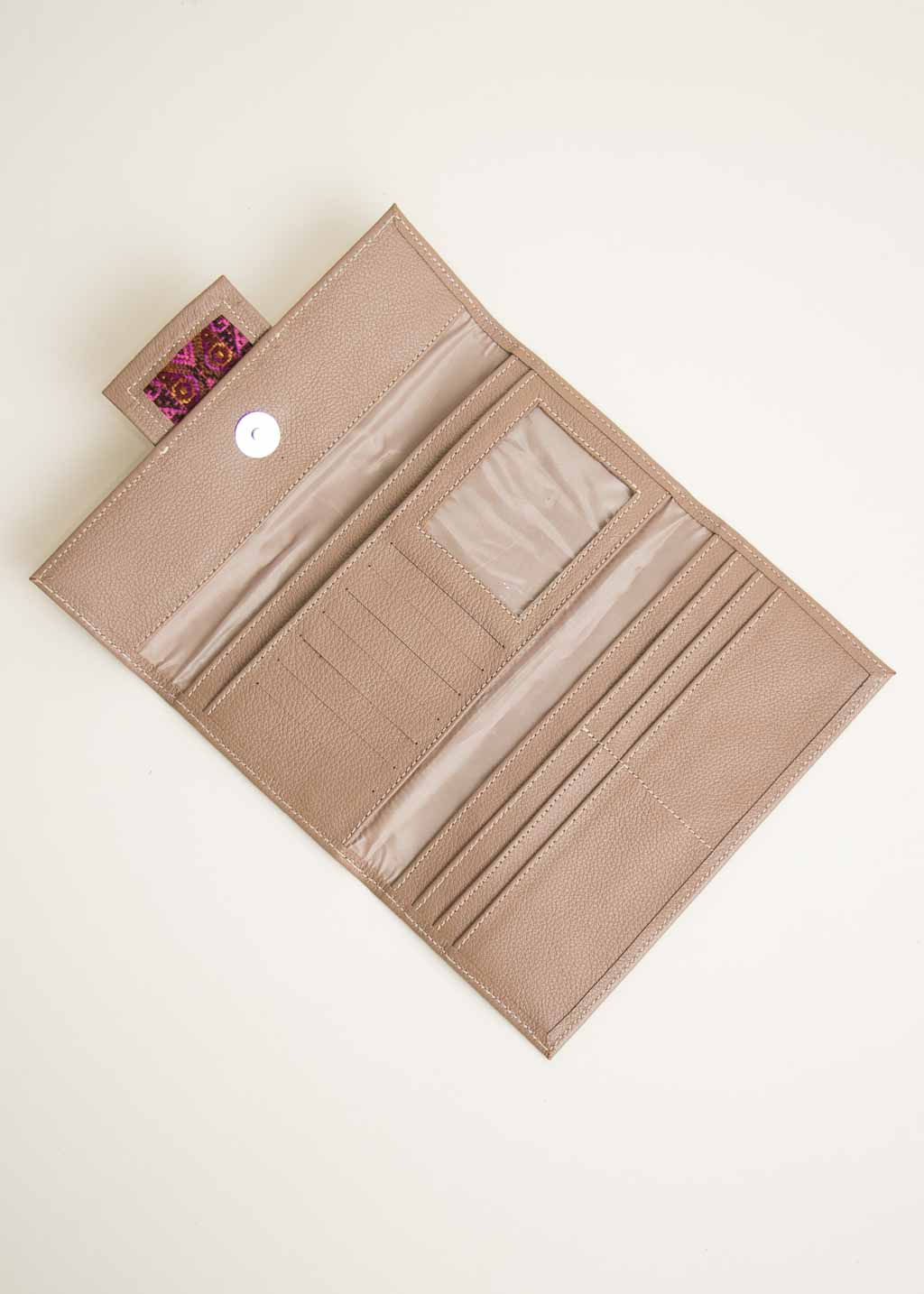 Arcelia Wallet with Pink Faja