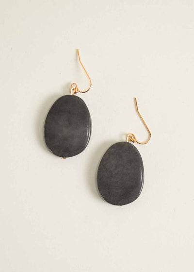 Lina Earrings in Cool Gray