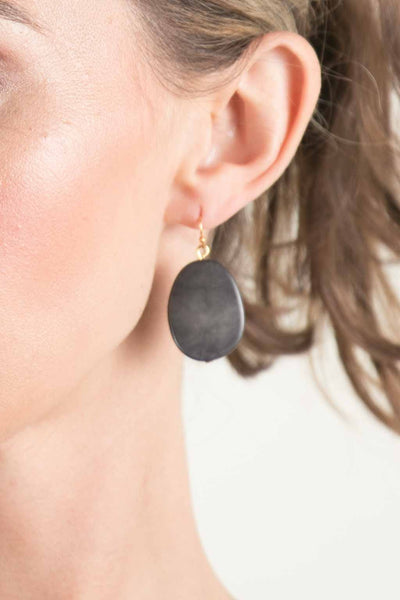 Lina Earrings in Cool Gray