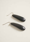 Moon Sliver Earrings Cool Grey