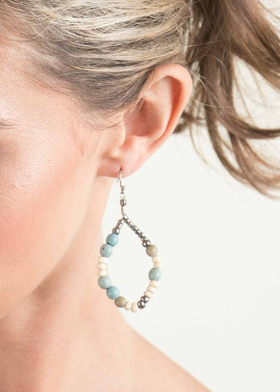 Paris Earrings in Ether