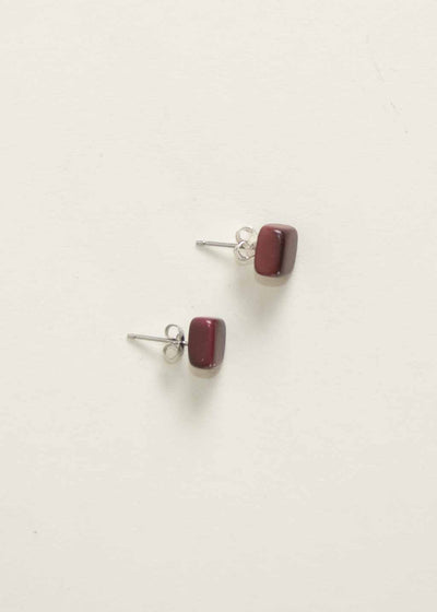 Pepito Earrings in Burgundy