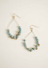 Raindrop Earrings in Ether