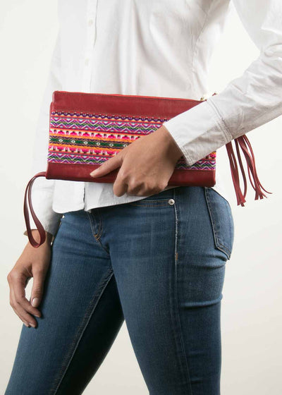 Red Chela Purse