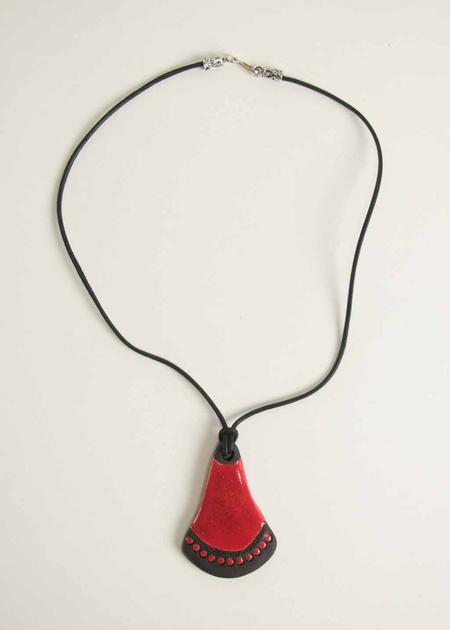 Red Drop Necklace