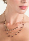 Roma Necklace in Burgundy