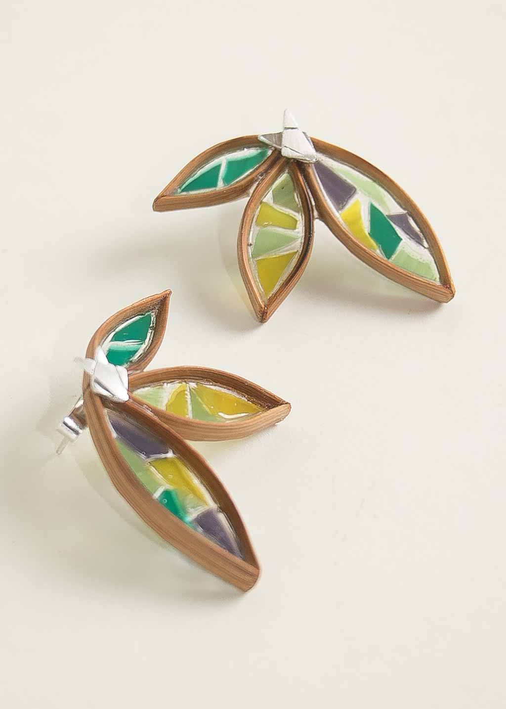 Sunlit Leaves Earrings